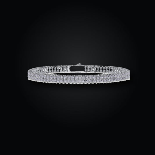 Iced Tennis Bracelet | Moissanite