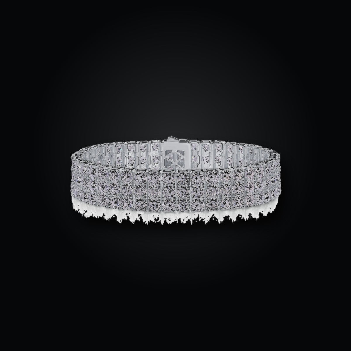 Iced Tennis Bracelet | 0.30ct | Moissanite