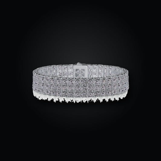 Iced Tennis Bracelet | 0.30ct | Moissanite