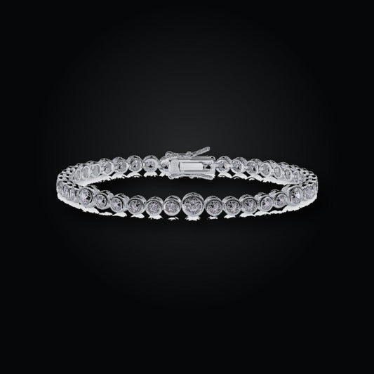 Iced Tennis Bracelet | Moissanite