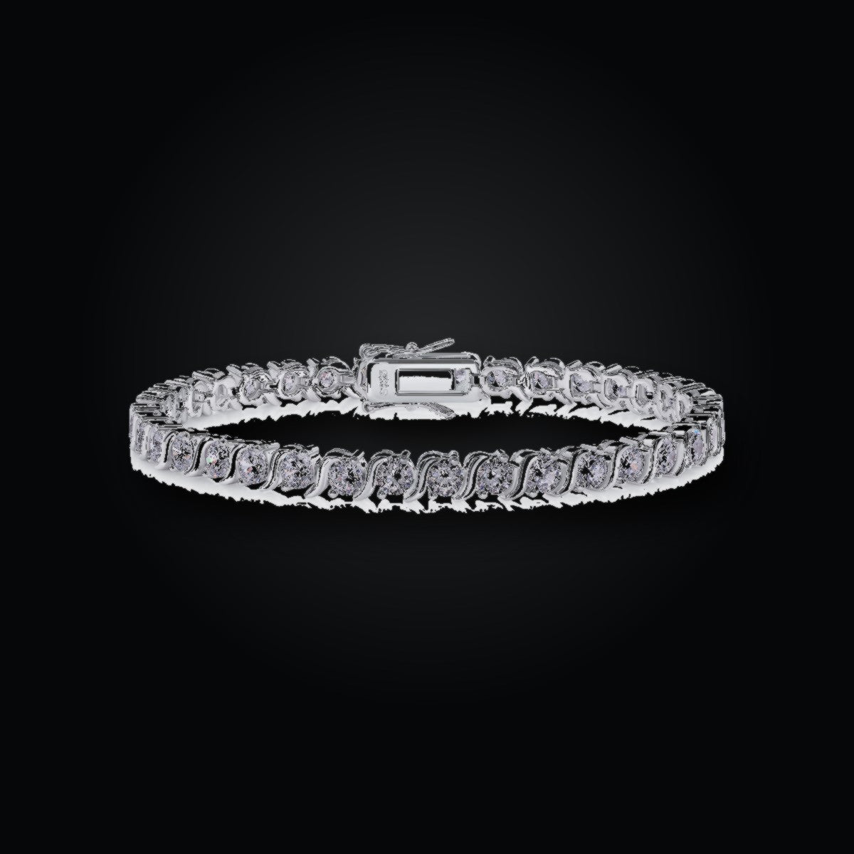 Iced Tennis Bracelet | 0.30ct | Moissanite