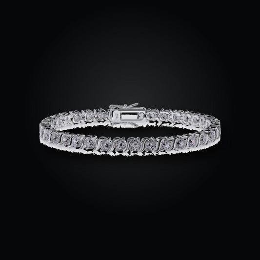 Iced Tennis Bracelet | 0.30ct | Moissanite