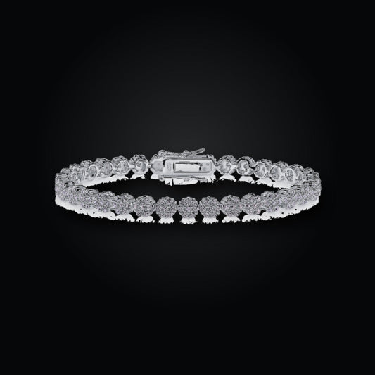 Iced Tennis Bracelet | Moissanite
