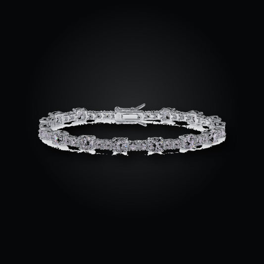 Iced Tennis Bracelet | Moissanite