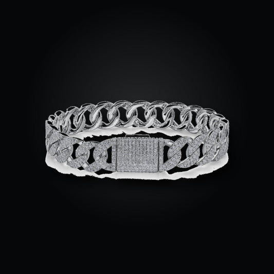 Iced Tennis Bracelet | Moissanite