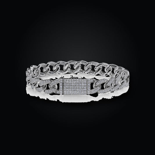 Iced Tennis Bracelet | Moissanite