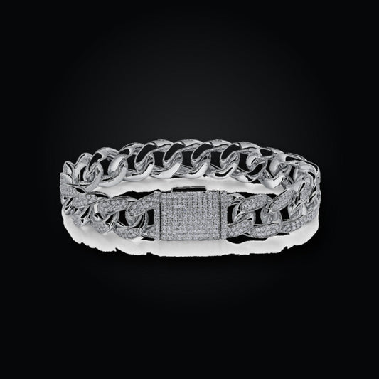 Iced Tennis Bracelet | Moissanite