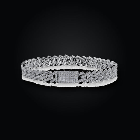 Iced Tennis Bracelet | Moissanite