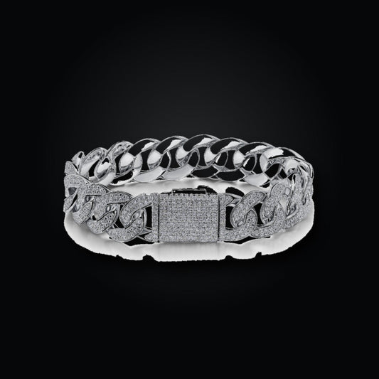 Iced Tennis Bracelet | Moissanite