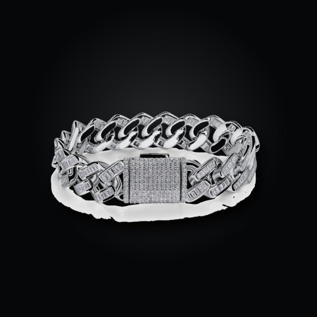 Iced Tennis Bracelet | Moissanite