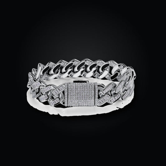 Iced Tennis Bracelet | Moissanite