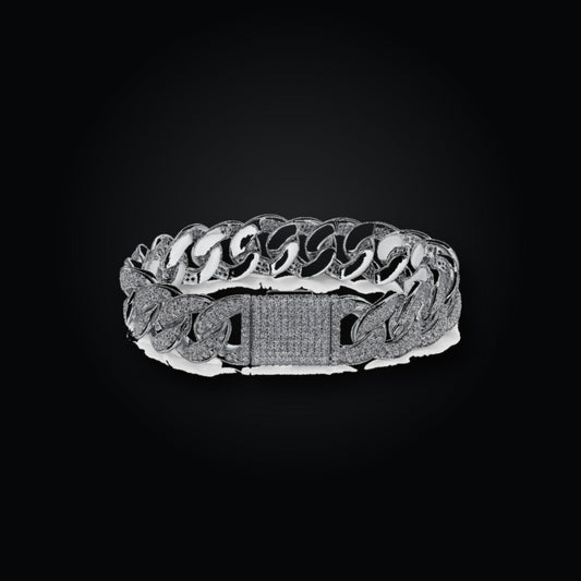 Iced Tennis Bracelet | Moissanite