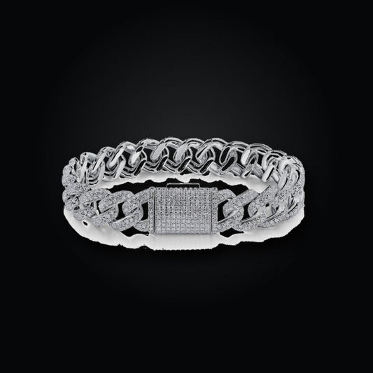 Iced Tennis Bracelet | Moissanite
