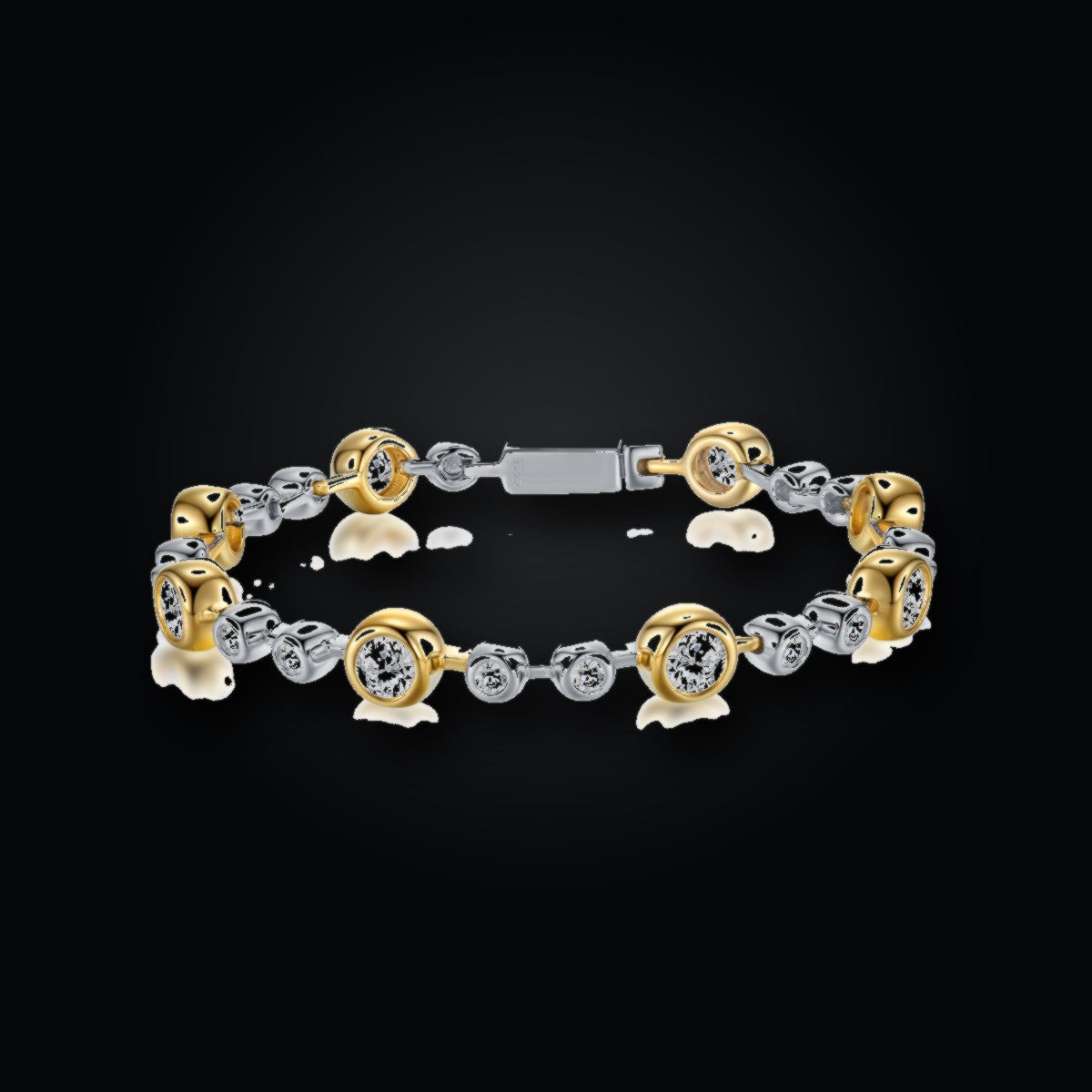 Iced Tennis Bracelet | Moissanite