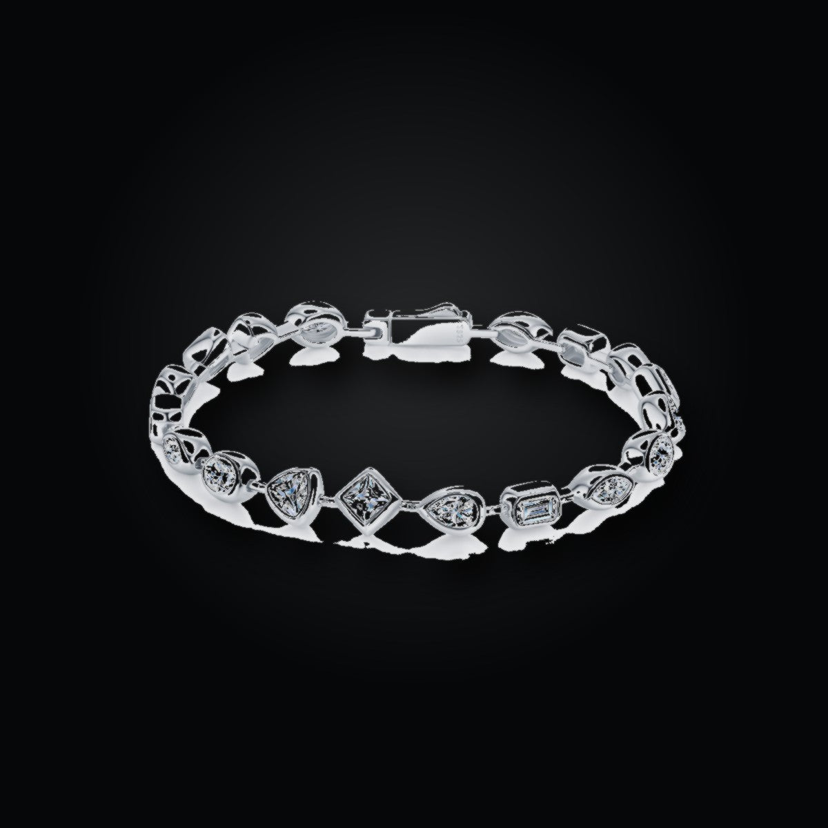 Iced Tennis Bracelet | Moissanite