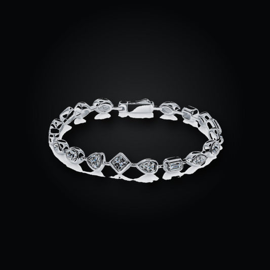Iced Tennis Bracelet | Moissanite