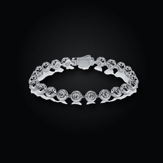 Iced Tennis Bracelet | 0.30ct | Moissanite