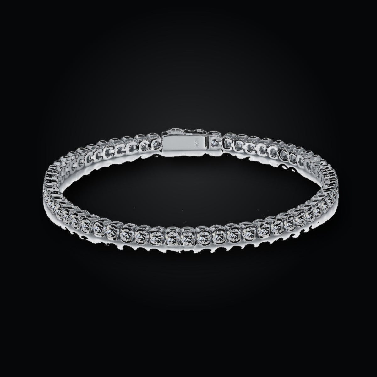Iced Tennis Bracelet | 3.0 | Moissanite