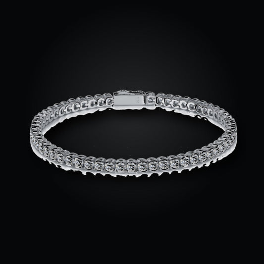 Iced Tennis Bracelet | 3.0 | Moissanite