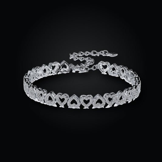 Iced Tennis Bracelet | Moissanite