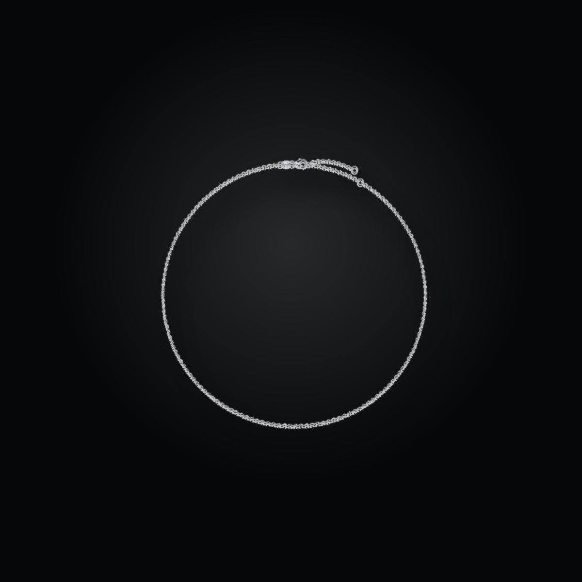 Iced Tennis Necklace | Moissanite