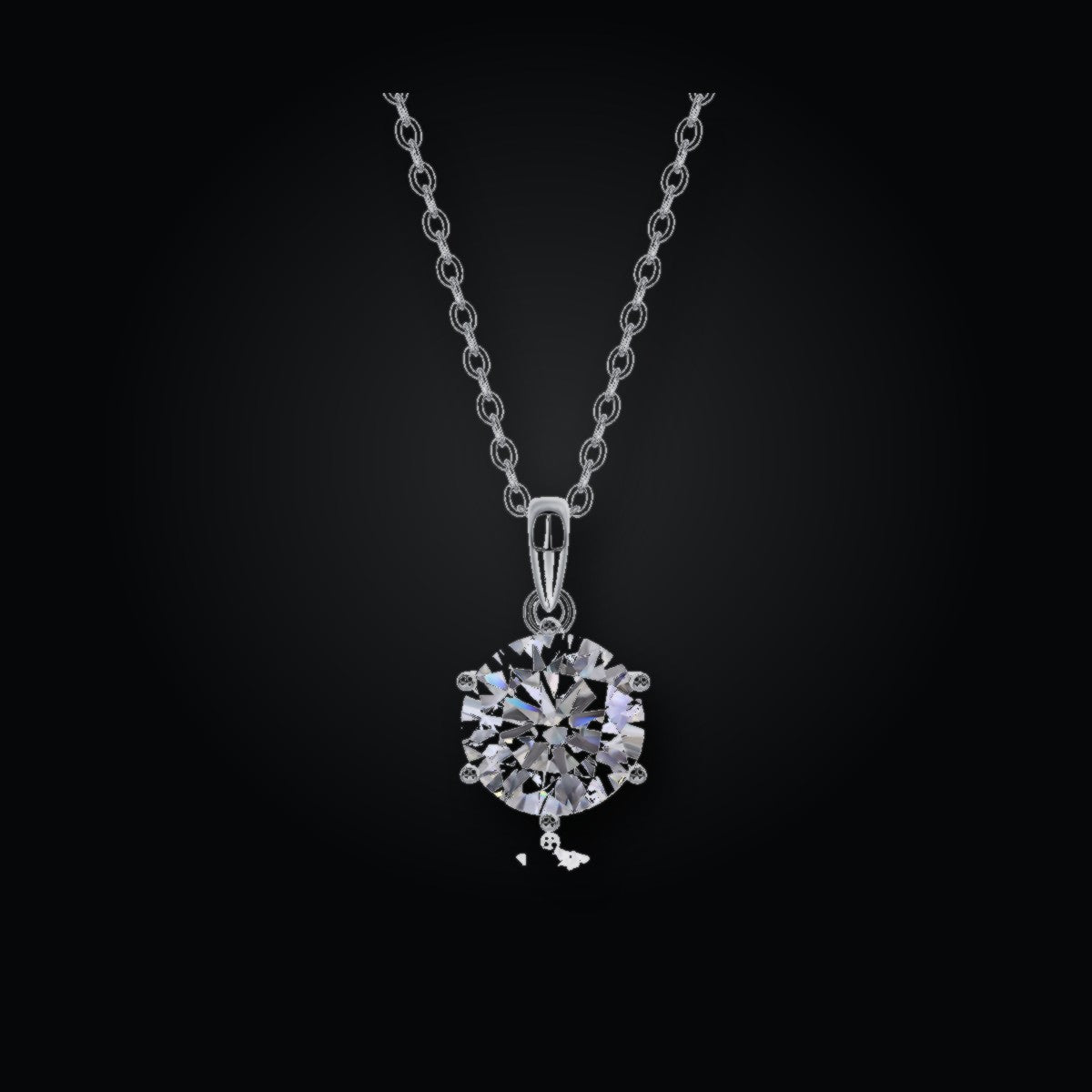 Iced Pendant | 1.0ct | Moissanite