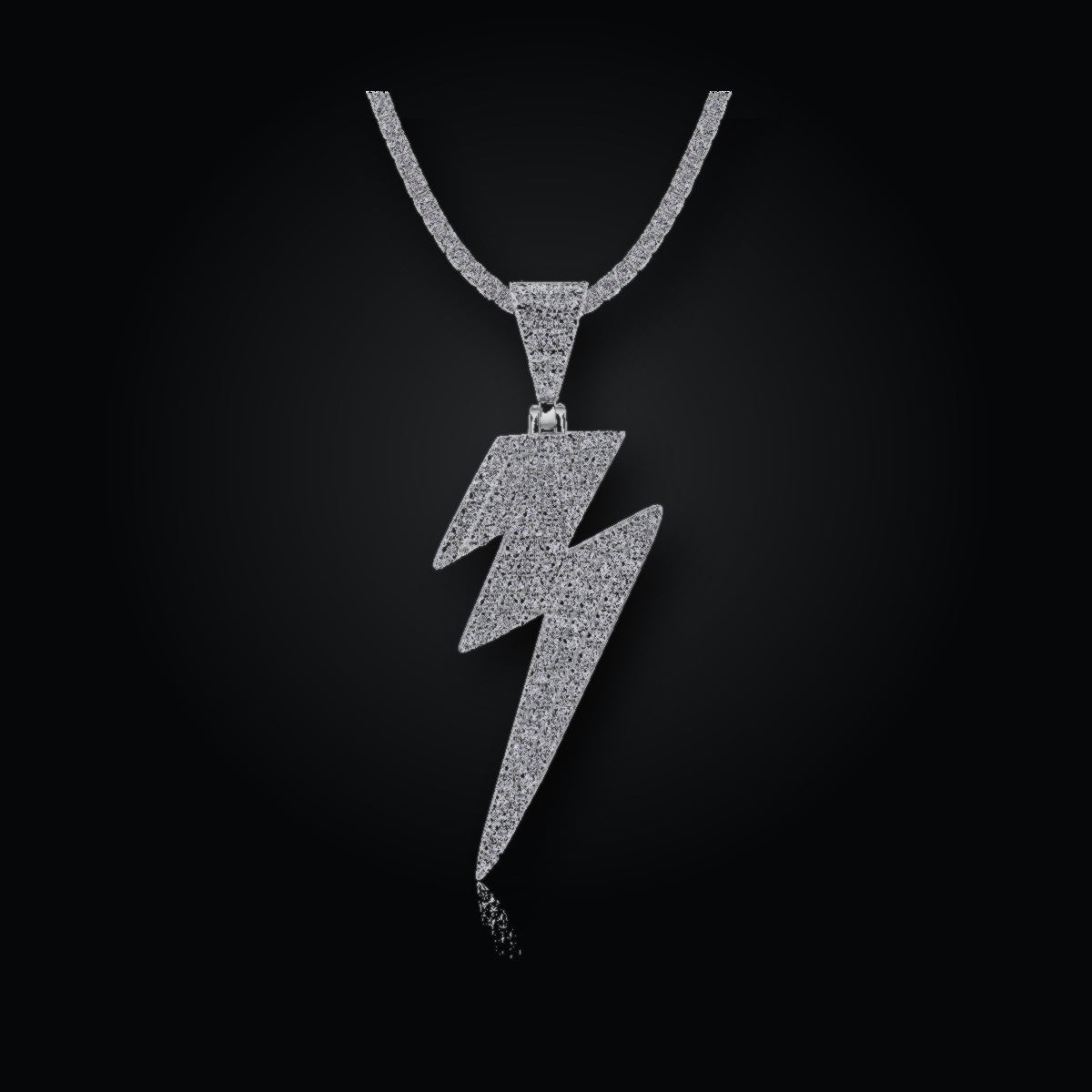 Iced Pendant | Moissanite