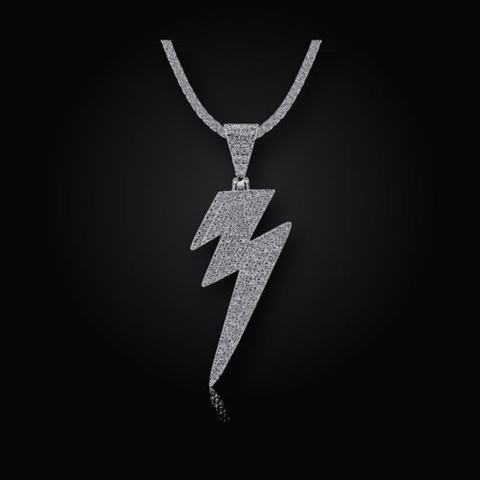 Iced Pendant | Moissanite