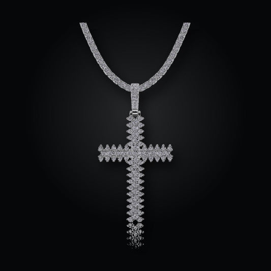Iced Pendant | Moissanite