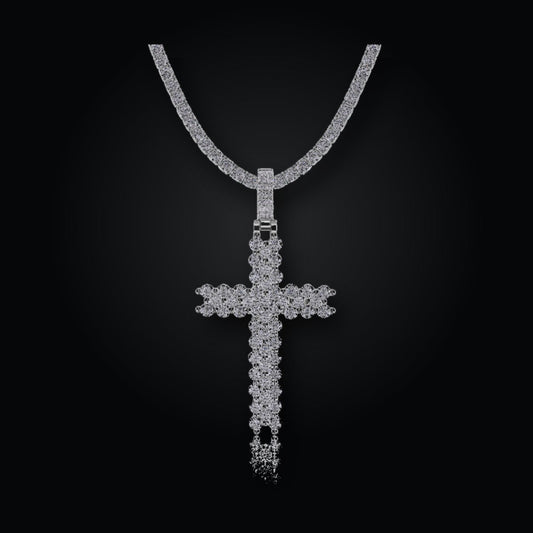 Iced Pendant | Moissanite