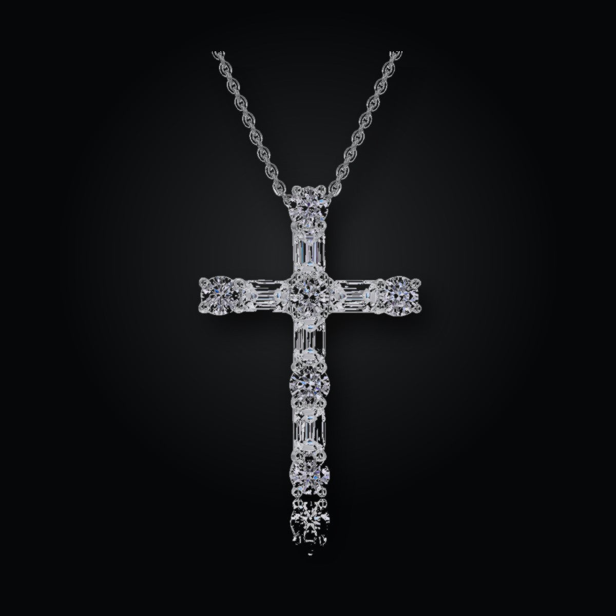 Iced Pendant | Moissanite