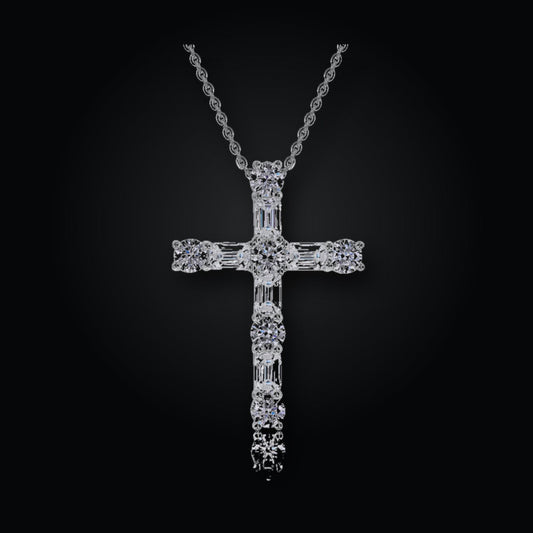 Iced Pendant | Moissanite