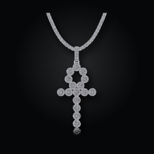 Iced Pendant | Moissanite