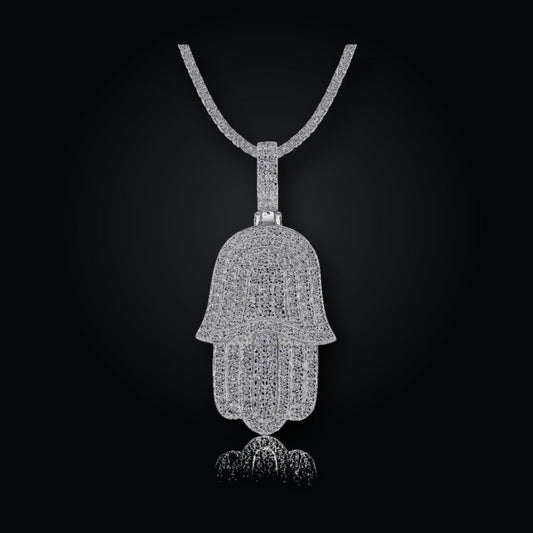 Iced Pendant | Moissanite