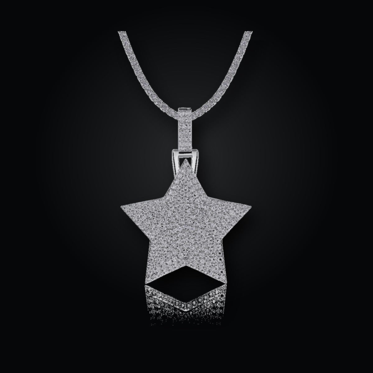 Iced Pendant | Moissanite