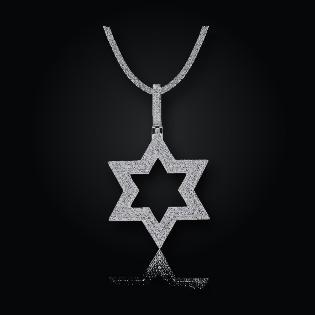 Iced Pendant | Moissanite
