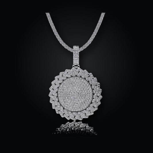 Iced Pendant | Moissanite