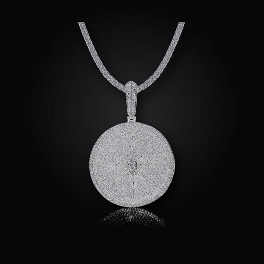 Iced Pendant | Moissanite