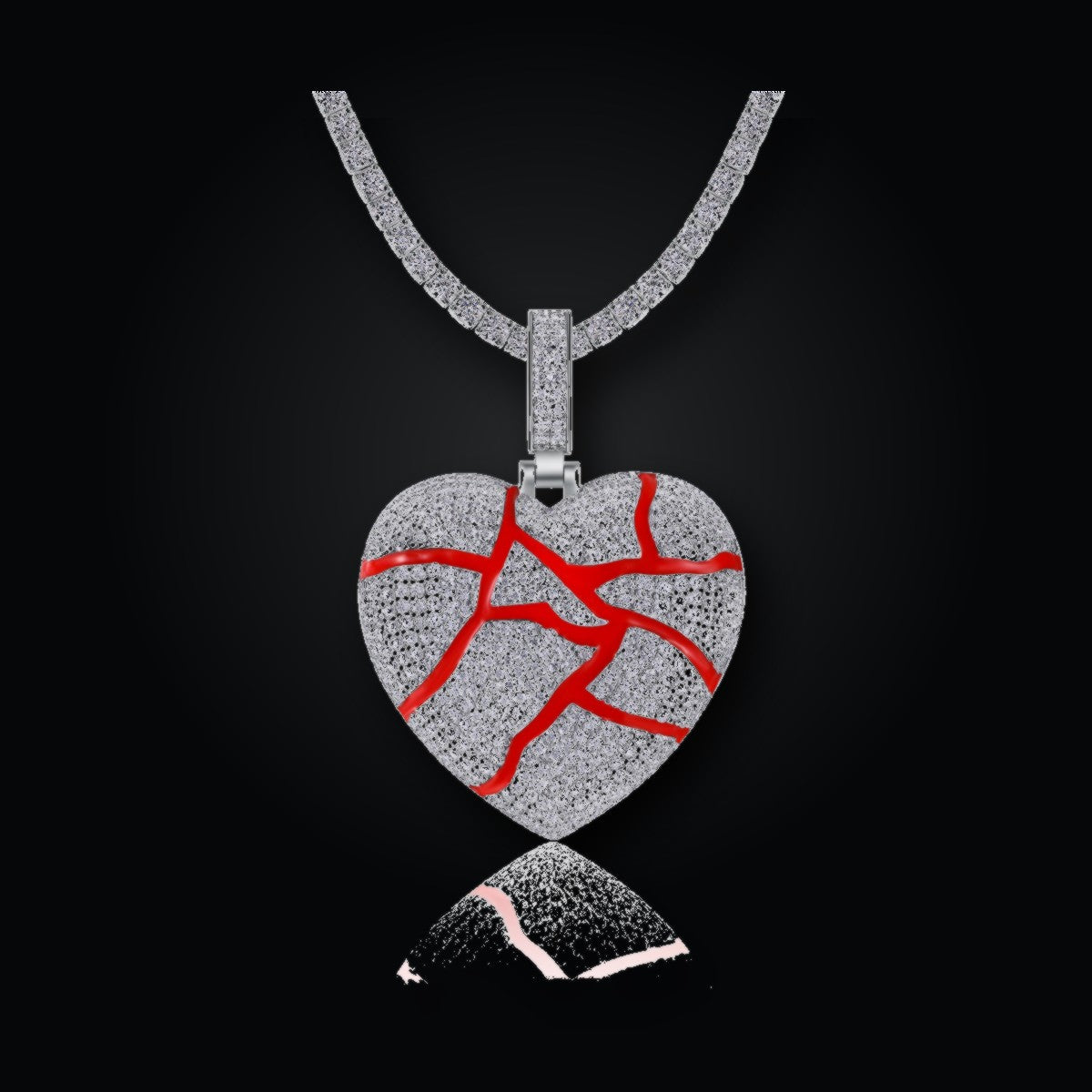 Iced Pendant | Moissanite