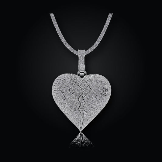 Iced Pendant | Moissanite