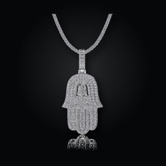 Iced Pendant | Moissanite