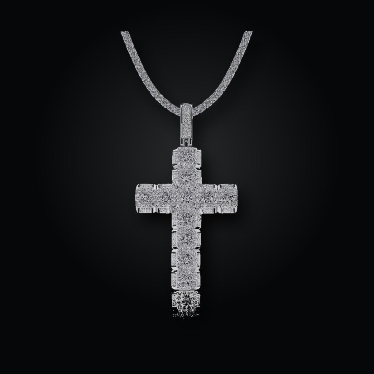 Iced Pendant | Moissanite