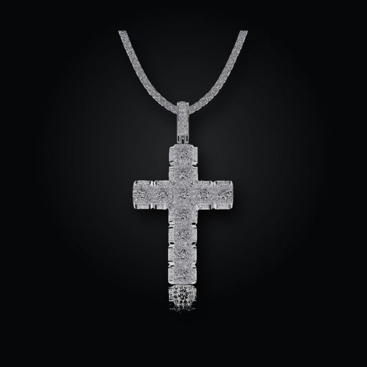 Iced Pendant | Moissanite