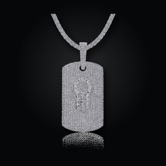 Iced Pendant | Moissanite