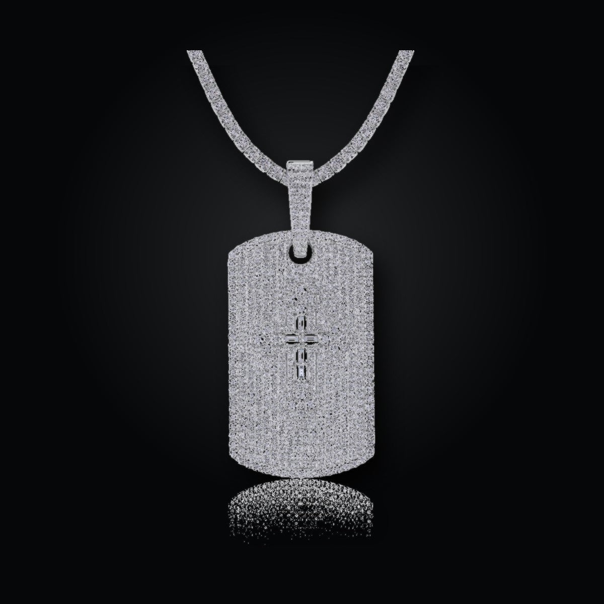 Iced Pendant | Moissanite