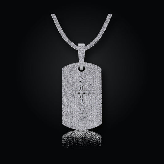 Iced Pendant | Moissanite