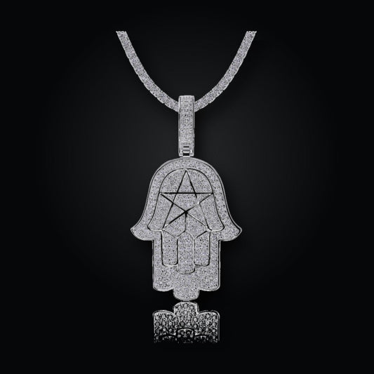 Iced Pendant | Moissanite