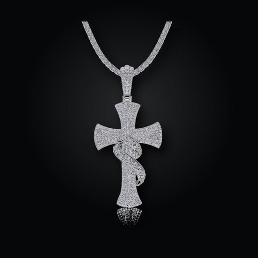 Iced Pendant | Moissanite