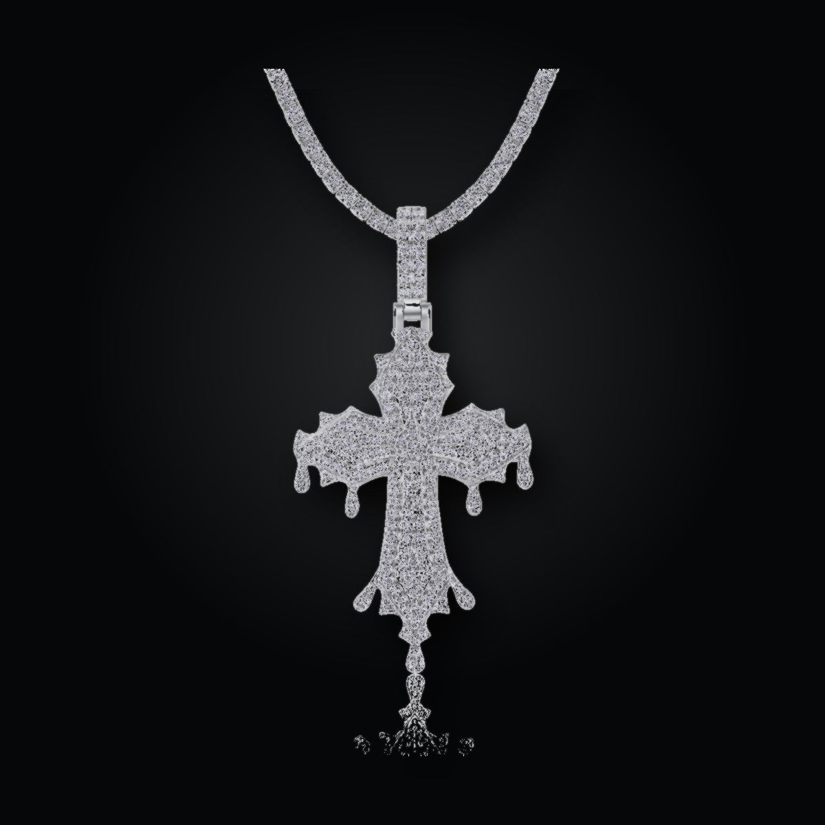 Iced Pendant | Moissanite