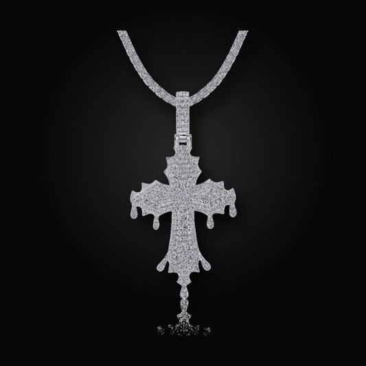 Iced Pendant | Moissanite